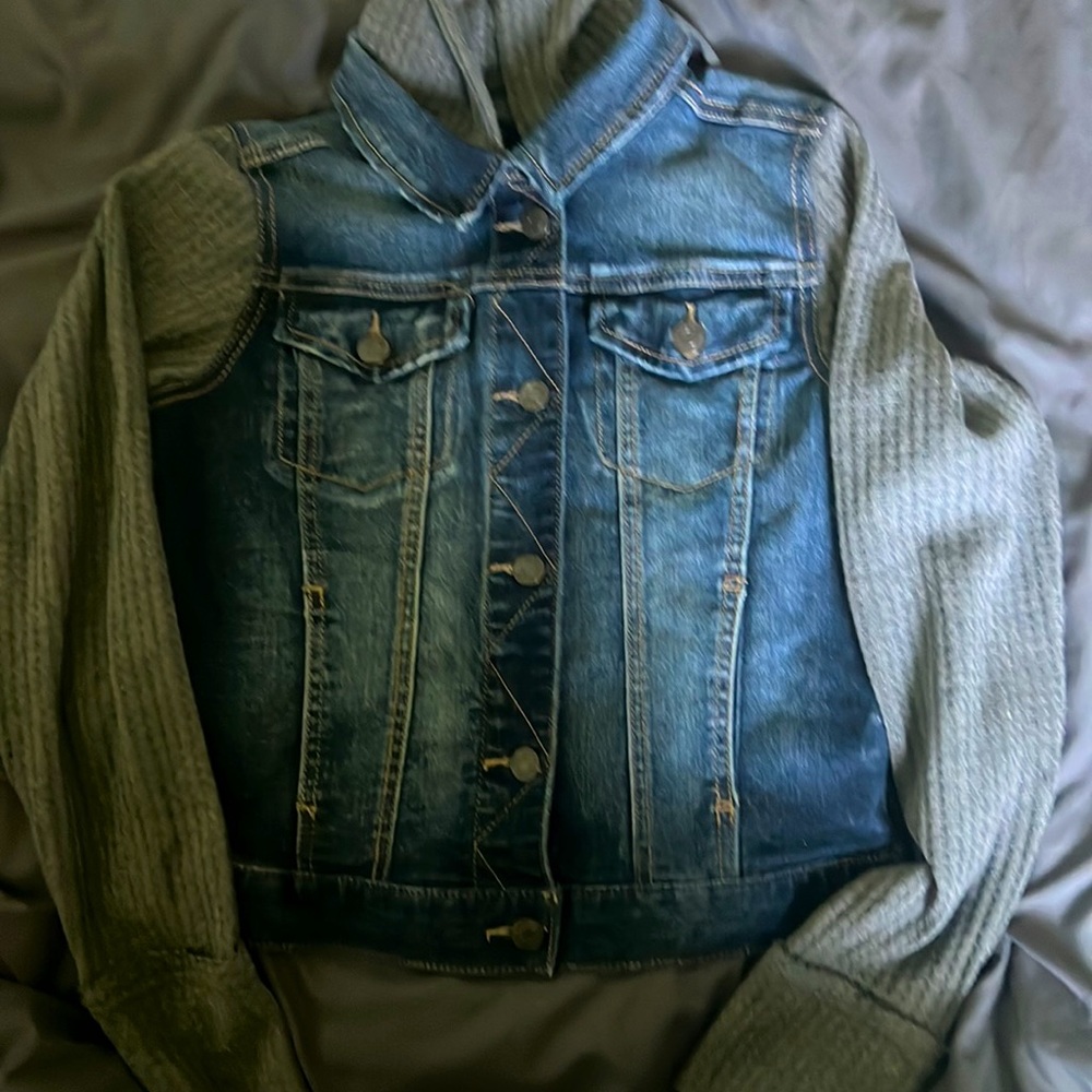 Girls, SZ 14, Mudd Brand, Jean Jacket, Never Worn, Brand New Condition, Long slv